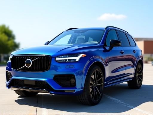 Stylish blue SUV on the lot at Atlantic Auto World